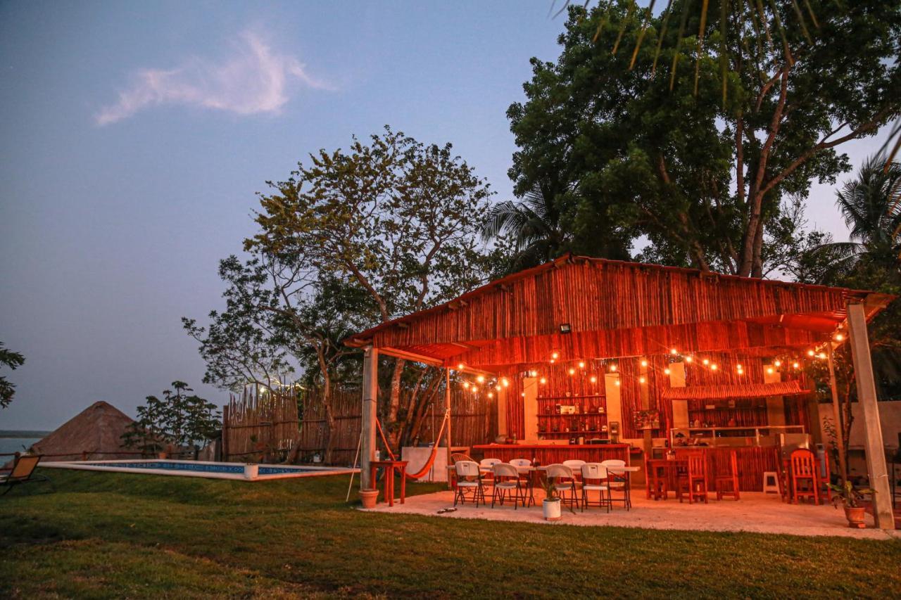 Seven Blue House Village & Lodge Bacalar Exterior foto