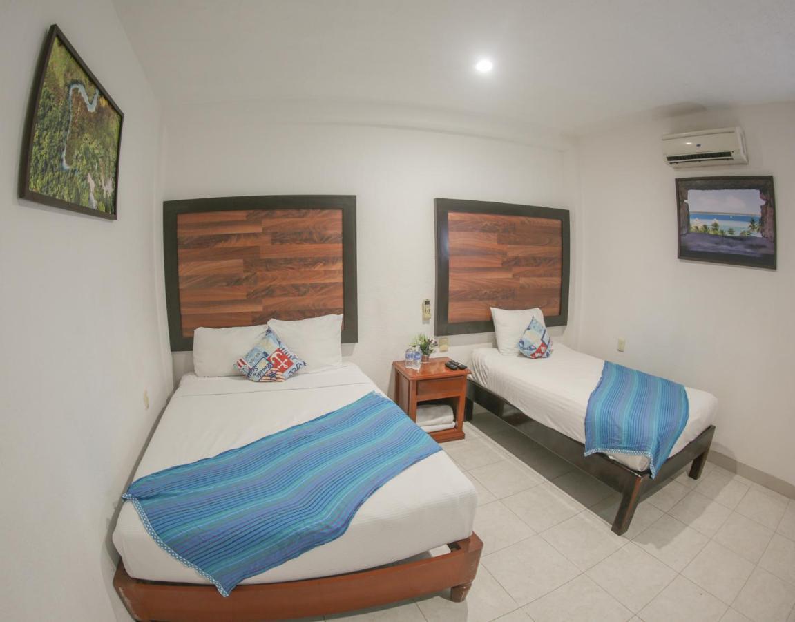 Seven Blue House Village & Lodge Bacalar Exterior foto