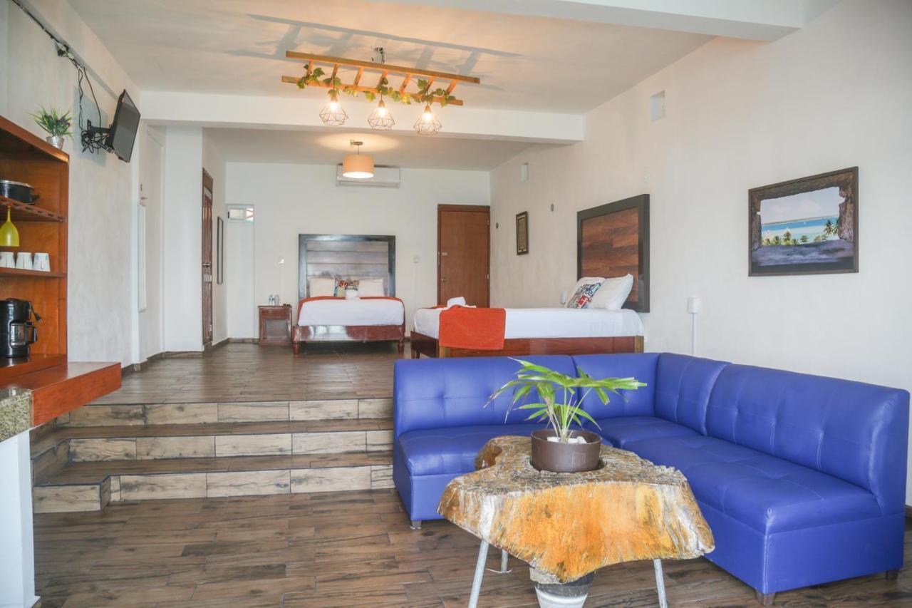 Seven Blue House Village & Lodge Bacalar Exterior foto